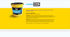 Desktop Screenshot of hydroseal.cz